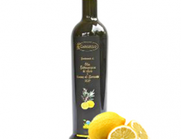 Olio extravergine di oliva aromatizzato al limone IGP di Sorrento